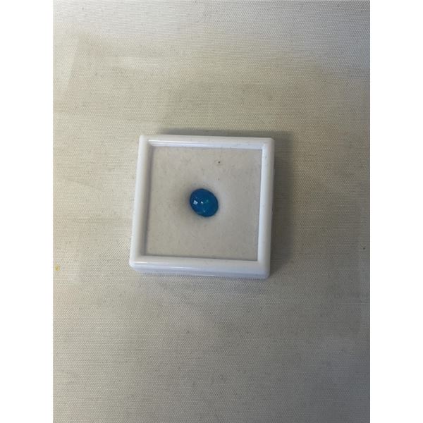 1.4CT NATURAL BLUE OPAL, OVAL CUT, 7.6*9.6MM