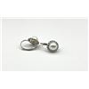 Image 4 : STERLING SILVER FRESHWATER PEARL 6.5-7MM LEVER BACK EARRINGS, RETAIL $300.00.