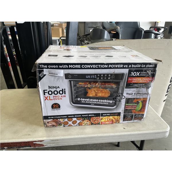 NINJA FOODI 10-IN-1 PRO XL AIR FRYER OVEN - TESTED WORKING, RETAIL $369