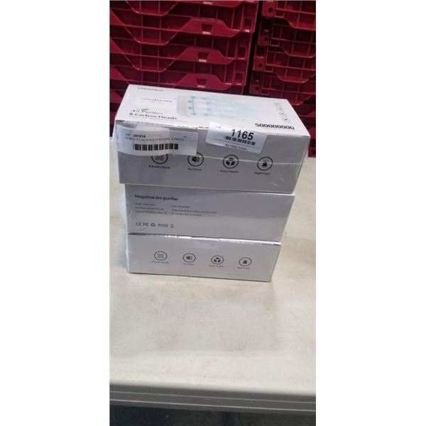 12 NEW PLUG IN AIR PURIFIERS, 3 PACKS OF 4