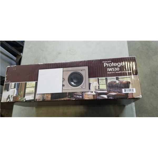 NEW PROFICIENT PROTEGE IW530 DUAL 5-1/4 INCH INWALL SPEAKER