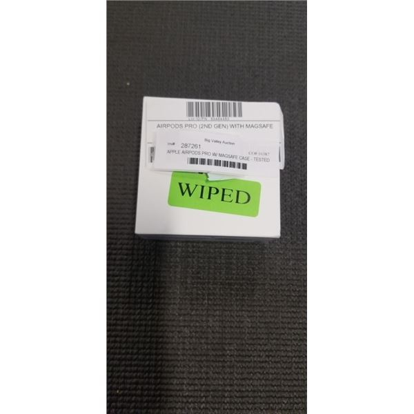 APPLE AIRPODS PRO W/ MAGSAFE CASE - TESTED WORKING, RETAIL $329