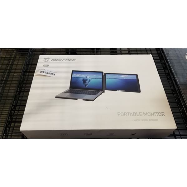 AS NEW MAXFREE PORTABLE MONITOR LAPTOP SCREEN EXTENDER