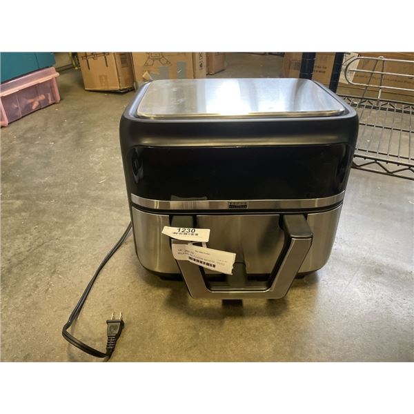 AS NEW BELLA PRO 8.5L FLEXZONE AIR FRYER - TESTED WORKING, RETAIL $349
