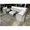 Image 2 : 8 PC GLUCKSTEIN HOME PATIO SECTIONAL AND CLUB CHAIR, NO RIPS OR TEARS, WICKE RIN GOOD SHAPE, CUSHION