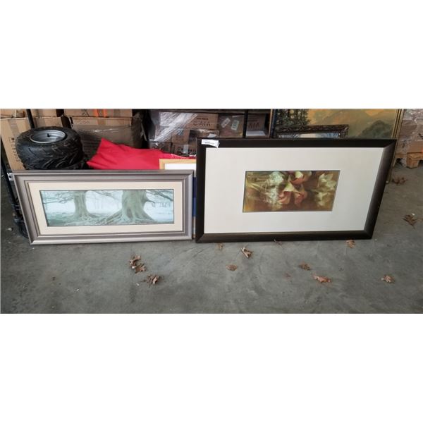 LOT OF VINTAGE FRAMED PRINTS