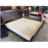Image 6 : KING SIZE BEDFRAMED W/ SPLIT BOX SPRING - HAND CRAFTED IN CANADA