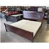 Image 7 : KING SIZE BEDFRAMED W/ SPLIT BOX SPRING - HAND CRAFTED IN CANADA