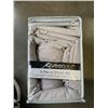 Image 2 : BRAND NEW LIGHT GREY BAMBOO LUX ULTRA SOFT QUEENSIZE SHEET SET - COOLING AND HEALTHCARE APPROVED - E