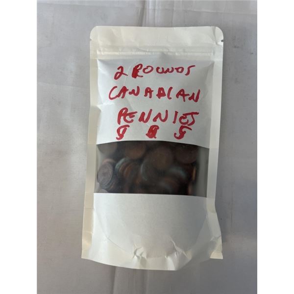 2 LBS CANADIAN PENNIES