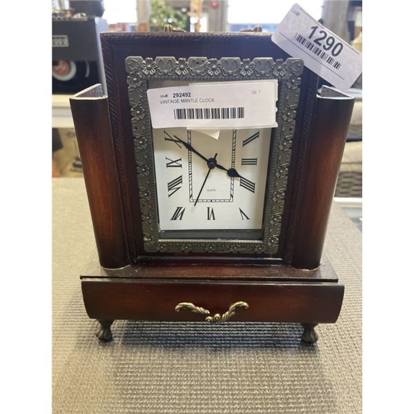 VINTAGE MANTLE CLOCK