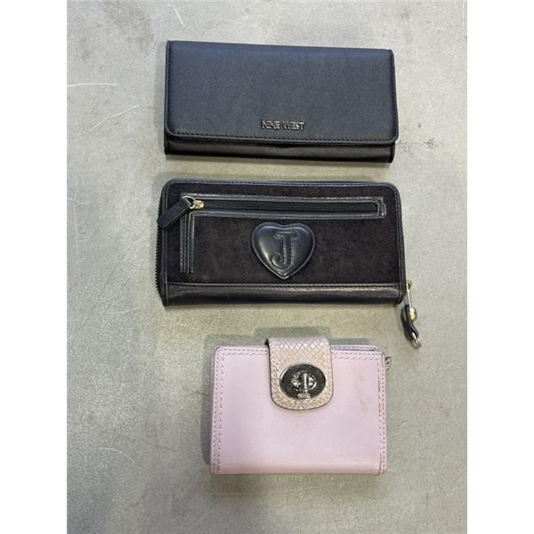 3 DESIGNER WALLETS