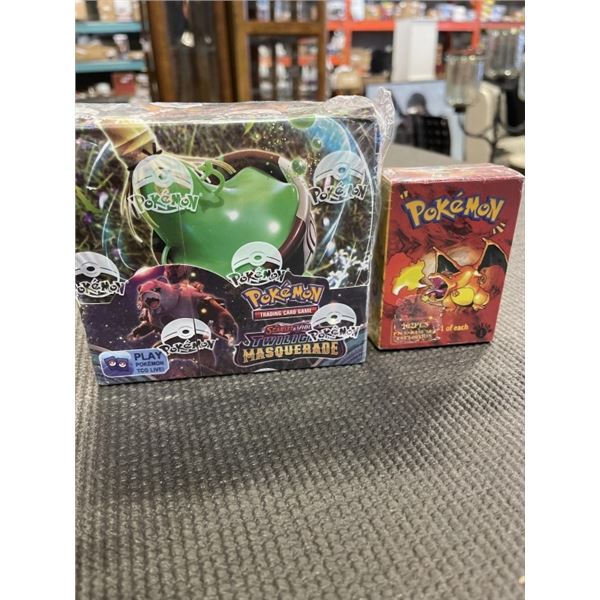 2 BOXES UNAUTHENTIC *NOT REAL* POKEMON CARDS