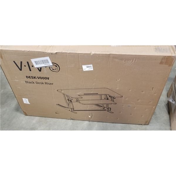 VIVO BLACK DESK RISER