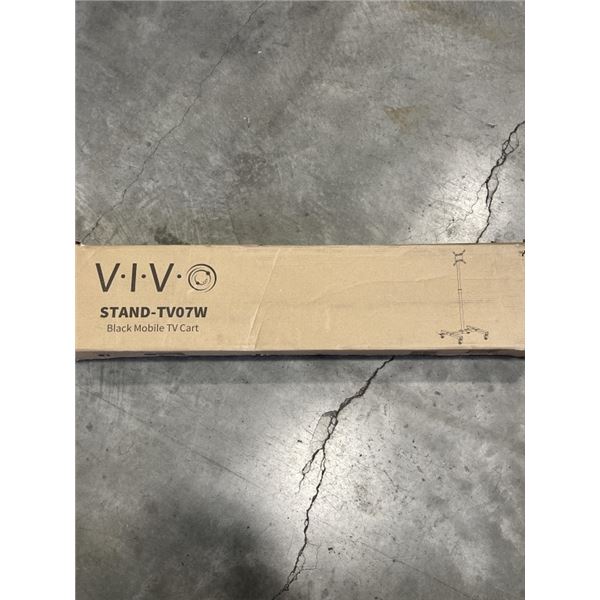 VIVO BLACK MOBILE TV CART