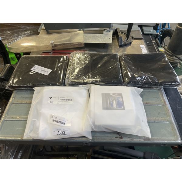 2 NEW UNIVERSAL SEAL KITS FOR AIR CONDITIONER / DRYER/ VENT KITS WITH ADHESIVE FASTENER AND 3 NEW DI