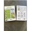 Image 1 : 2 NEW MAGIC MESH EASY INSTAL ONE PANEL MAGNEITC BUG SCREENS, FITS UP TO 38X82 INCH DOORWAYS, INSTAL 