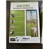 Image 2 : 2 NEW MAGIC MESH EASY INSTAL ONE PANEL MAGNEITC BUG SCREENS, FITS UP TO 38X82 INCH DOORWAYS, INSTAL 