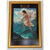 Image 1 : Maui The Hawaiian Demigod Artwork by Thomas Christian Wolfe, 27" x 40", Framed