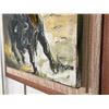 Image 4 : Original Artwork on Canvas, Bullfight Mixed Media by Ernie Ransom, 30" x 48" Framed