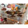 Image 2 : Qty 3 Gecko Lizard Figurines, Misc Sizes