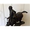 Image 13 : Mountain Man Sculpture by Frederic Remington on Base 21"H
