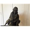 Image 9 : Mountain Man Sculpture by Frederic Remington on Base 21"H
