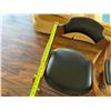 Image 20 : Qty 2 Drexel Curved Wooden Chairs w/ Upholstered Backs & Seats 23" x 20" x 25"H
