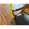 Image 21 : Qty 2 Drexel Curved Wooden Chairs w/ Upholstered Backs & Seats 23" x 20" x 25"H