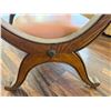 Image 6 : Qty 2 Drexel Curved Wooden Chairs w/ Upholstered Backs & Seats 23" x 20" x 25"H