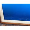 Image 10 : Original Painting on Canvas Mother Whale & Calf by James H. O'Neill, 1983, 39" x 28" Framed