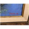 Image 2 : Original Painting on Canvas, Waterfalls Hana Maui by Furuike '80, 29.75" x 41.75" Framed