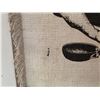 Image 4 : Poi Pounder Mounted Scroll Artwork by Akalp (?), 20" x 30"