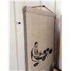 Image 5 : Poi Pounder Mounted Scroll Artwork by Akalp (?), 20" x 30"