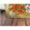 Image 7 : Oil on Canvas Painting, Hibiscus Flowers by Tatsuo Ito, 24" x 34"