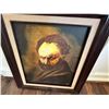 Image 3 : Head of a Bearded Man, Artwork by Ojesan (?), 23" x 27", Framed & Matted