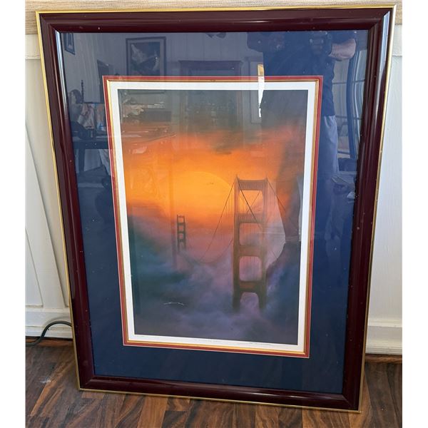 The Impossible Dream Print Numbered 1115/1500 by Sumner 32" x 42", Framed