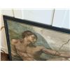 Image 3 : Creazione di Adamo Art Print 38" x 26", Framed