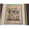 Image 2 : Egyptian Deities Artwork 14" x 18", Framed & Matted