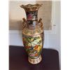Image 14 : Qty 2 Tall Asian Vases: Dragon & Scenic w/ Ceramic Jar w/ Knotted Lid, Misc Sizes