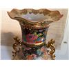 Image 16 : Qty 2 Tall Asian Vases: Dragon & Scenic w/ Ceramic Jar w/ Knotted Lid, Misc Sizes