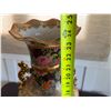 Image 25 : Qty 2 Tall Asian Vases: Dragon & Scenic w/ Ceramic Jar w/ Knotted Lid, Misc Sizes