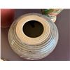 Image 5 : Qty 2 Tall Asian Vases: Dragon & Scenic w/ Ceramic Jar w/ Knotted Lid, Misc Sizes