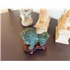 Image 5 : Qty 2 Lion Book Ends, Lion Sculpture & Guardian Lion Foo Dog on Base, Misc Sizes