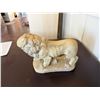 Image 8 : Qty 2 Lion Book Ends, Lion Sculpture & Guardian Lion Foo Dog on Base, Misc Sizes