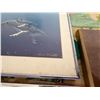 Image 6 : Qty 3 Framed Photographic Images: Whales, Lighthouse & Yacht Harbor