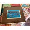 Image 7 : Qty 3 Framed Photographic Images: Whales, Lighthouse & Yacht Harbor