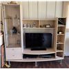 Image 1 : Entertainment Center Shelving Unit 70" x 16" x 72"H (contents not included)