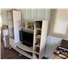Image 2 : Entertainment Center Shelving Unit 70" x 16" x 72"H (contents not included)