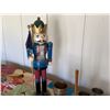 Image 10 : Misc Décor: Nutcracker, Metal Steins & Wine Goblet, Cannon, Animal Figurines, etc Misc Sizes